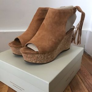 Marc Fisher Ltd. suede wedge